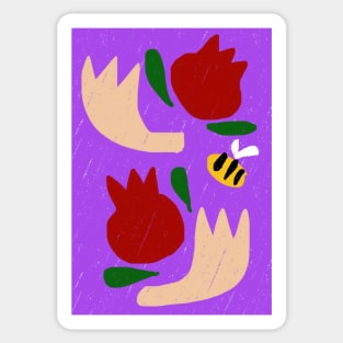 Poms &amp; Horns - Rosh Hashanah Joy! Sticker